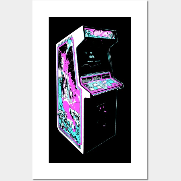 Gravity Retro Arcade Game Wall Art by C3D3sign